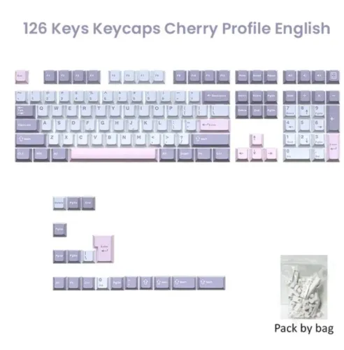 Kit keycaps PBT para teclado mecânico 