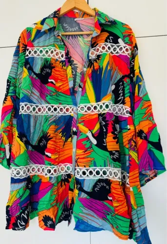 Bata Viscose Colorida