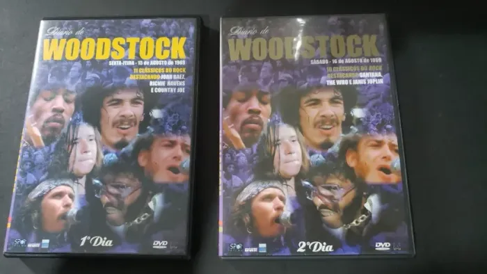 DVD (2) woodstock 1º e 2º dia