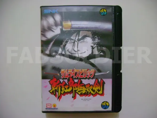 Encarte Samurai Spirits 3 Original Japonês Neo-geo Aes!