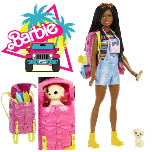 Barbie Brooklyn dia de acampamento - Mattel 