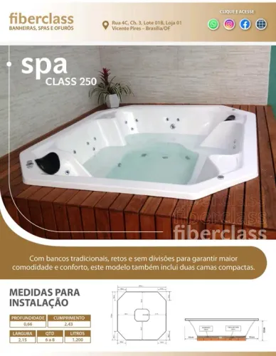 SPA 8 pessoas Peça única neste preço 