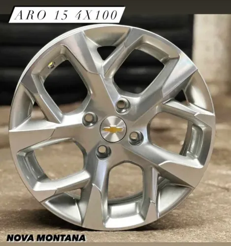 Rodas GM da Montana aro15 novas em até 10x de R$256,00 no cartão de crédito
