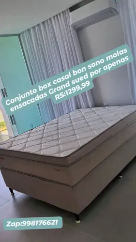 Conjunto Box Casal com Molhas Ensacadas - Grand Sued