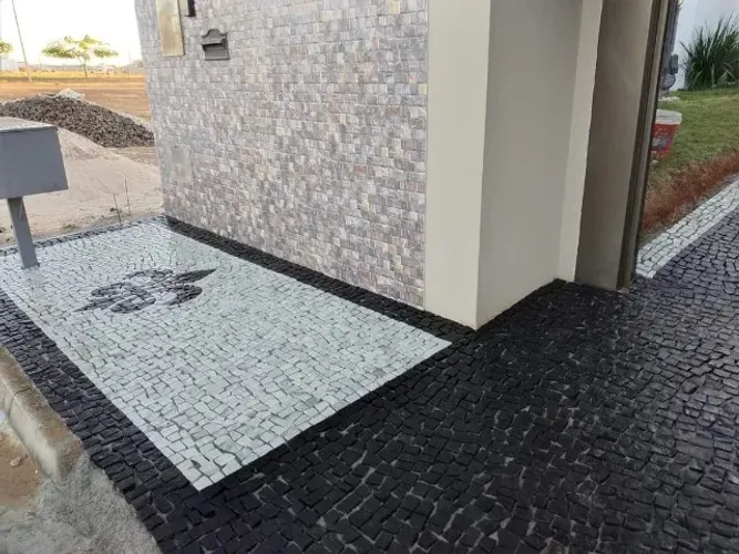 Pedra portuguesa Df venda, limpeza, instalação.