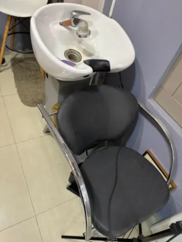 Lavatório cabeleireiro louça
