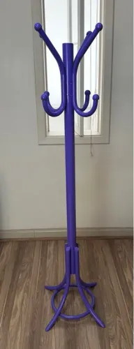 Cabideiro de Metal Lilás - Tok Stock