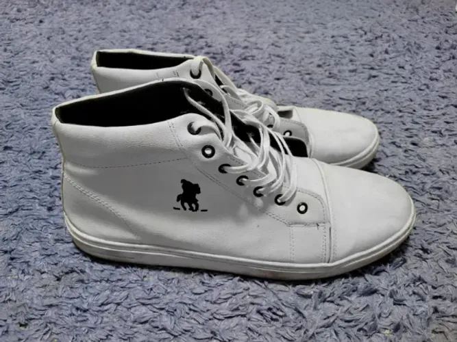 Promoção 2x Tênis Polo Plus 45/46 Branco e Azul