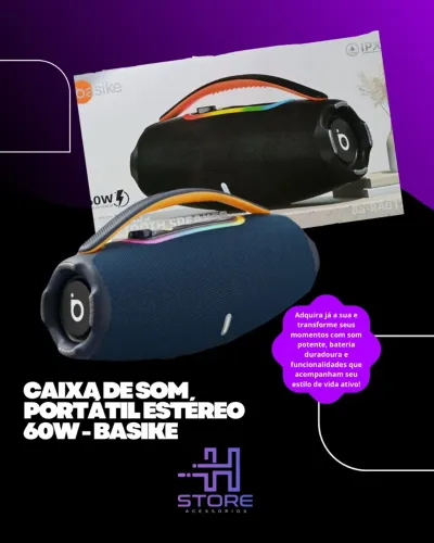 Caixa de som Basike 
