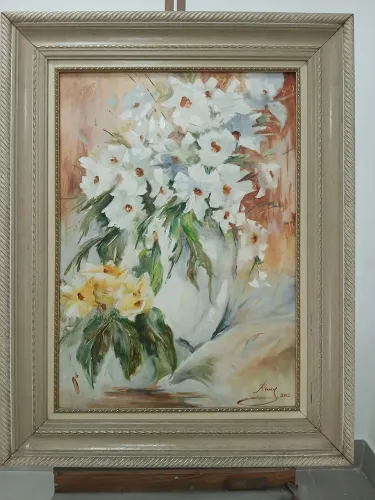 Quadro em óleo sobre tela