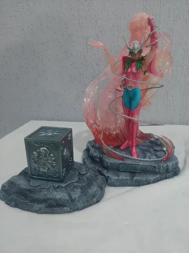 Estátua shun de Andrômeda foc studio 1/6 saint seiya 