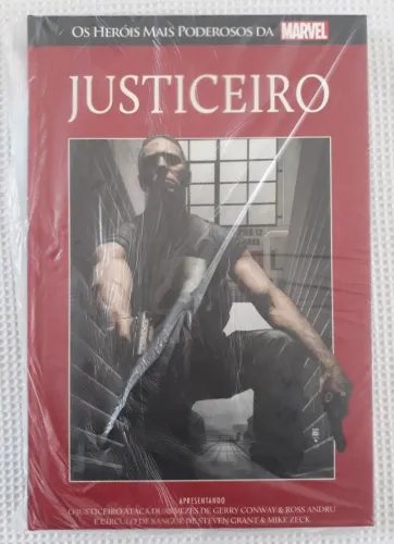 JUSTICEIRO SALVAT CAPA VERMELHA