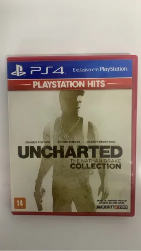 UNCHARTED COLECTION 1,2 e 3 - PS4