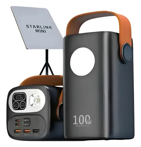 Super power Bank para Starlink Mini 100Watts de potência 20V 60.000 mAh