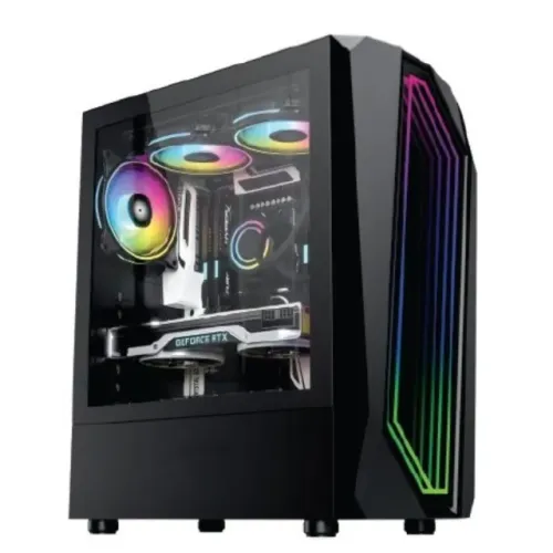 Gabinete Gamer Suprema Infinit SG340 Com Led Rgb Frontal *Sem Fan Led* - WZetta