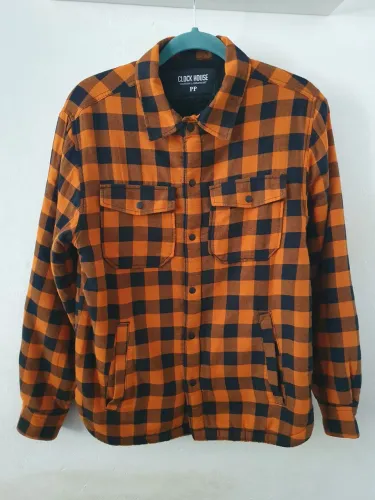 Xadrez Jaqueta Vermelha Cea Camisa Flanelada Camisa Xadrez Na