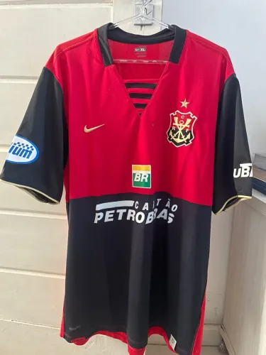 Camisa III Oficial Flamengo 2007-08 Tamanho GG