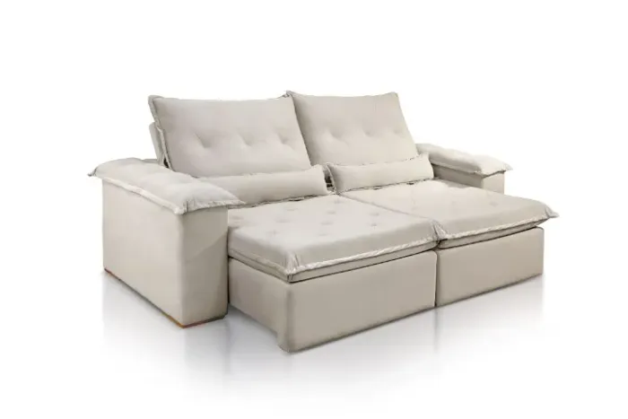 sala sofa retratil e reclinavel 4 lugares