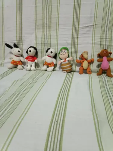 Pelúcias Disney - Snoopy, Pateta, Tigrão e mais!