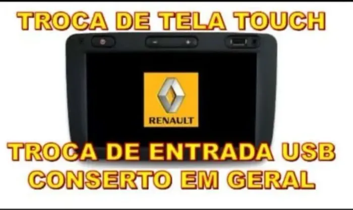 Vendo Touch Screen Original para Central Renault Média Nav 