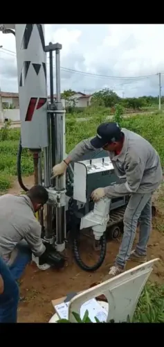 Máquina Sondagem SPT Rotativa