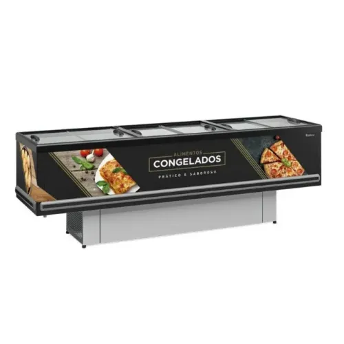 ILHA DE CONGELADOS STANDARD 2,89MT GESV-290R PR VID RT 220V