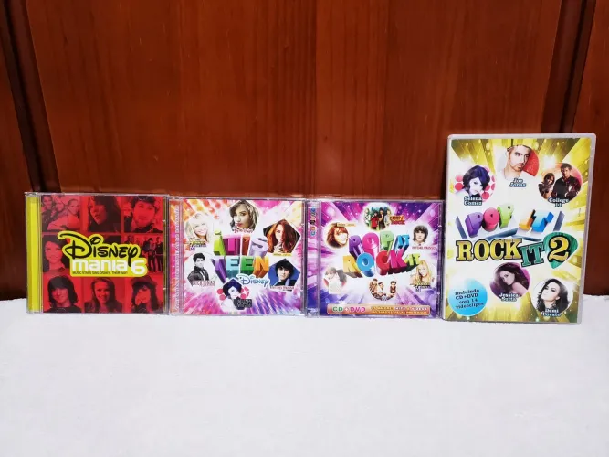 Cds cantores Disney Channel 