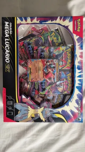 Box Mega Lucario ex - Pokemon TCG Megaevolução 