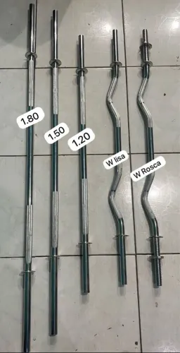 Barras de Musculação - Diversos Modelos e Tamanhos