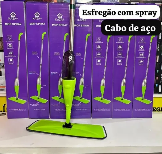 Esfregão com Spray e Cabo de Aço KA103