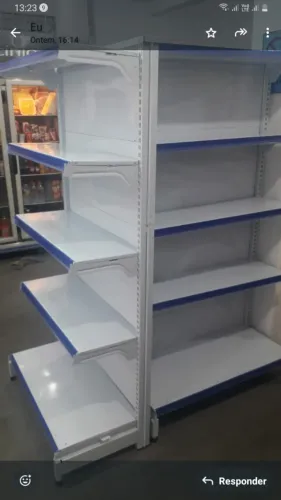 GONDOLAS NOVAS LOJA CENTERACO ITAPUA SO NOVAS ARRUME SUA LOJA HOJE *