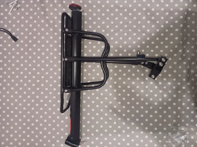 Bagageiro bike cicloturismo aluminio