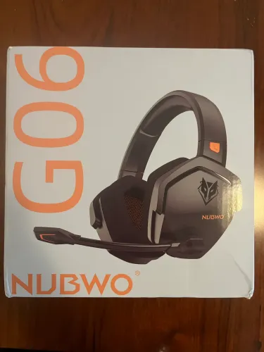 Headset Nubwo G06 LACRADO Sem Fio Preto 
