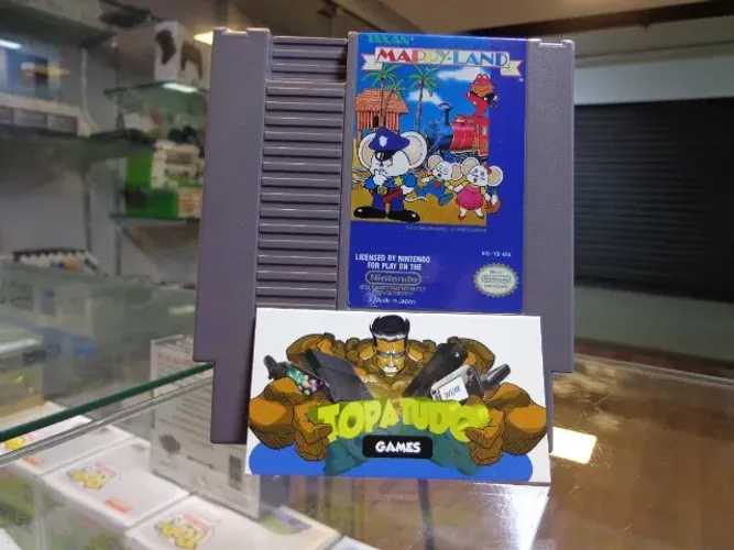 Jogo Mappy-Land Nes Conservado