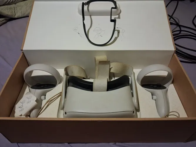 Oculus Quest 2 128GB - Caixa Original + Cabo PC