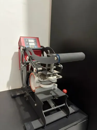 Mecolour prensa térmica 2x1 sublimação - Caneca e prensa plana