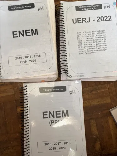Apostilas ENEM e UERJ 2016-2020
