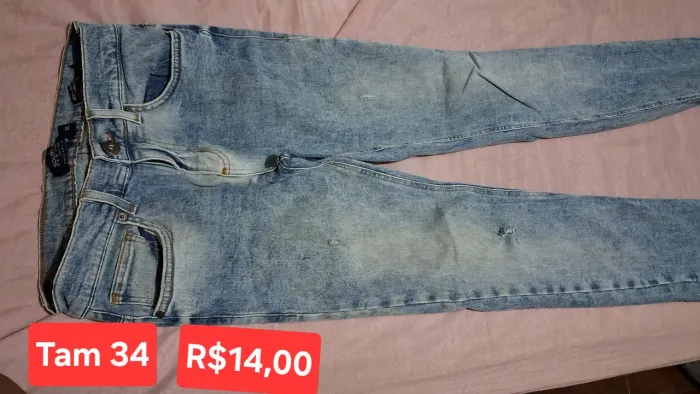 Calça Jeans Infantil Tam 34