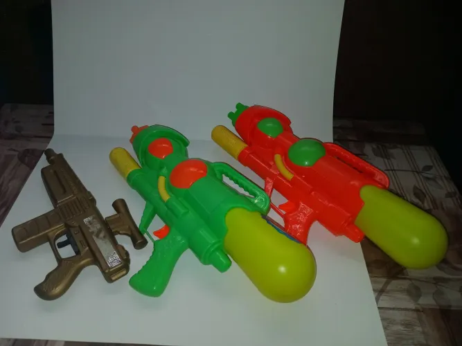 Super Kit de Pistolas e Pistola de Brinquedo