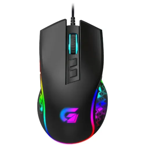 Mouse Gamer Fortrek Vickers New Edition 8000 Dpi RGB Preto - WZetta