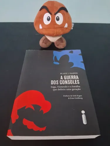 Livro A guerra dos consoles Sega X Nintendo / livro fora de catálogo 