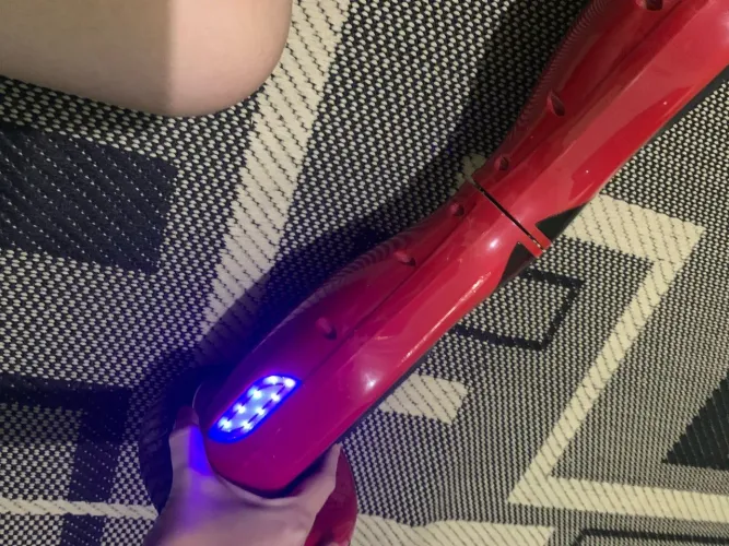 Hoverboard Vermelho com Luzes LED MY MAX