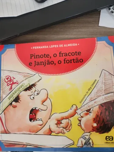 Livro Pinote, o fracote é Janjão, o fortão