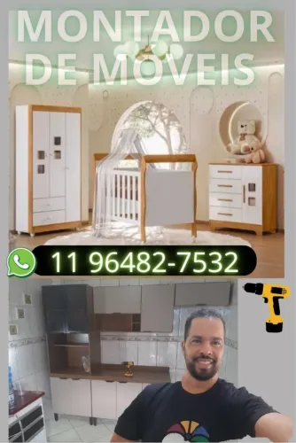Montador de móveis profissional Montagem Desmontagem instalações