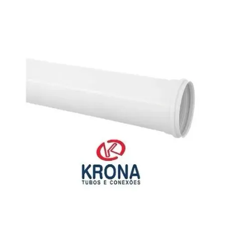 Tubo esgoto 100 mm Krona 6mts 