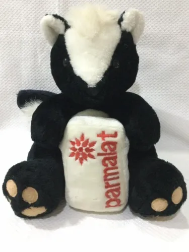 Pelúcia Gambá Parmalat Anos 90