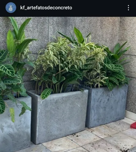 Jardineiras de concreto Variados tamanhos 