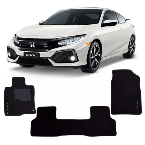 Jogo de Tapete Carpete Civic G10