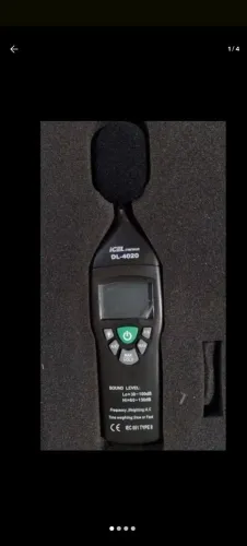 Decibelimetro Icel Dl 4020<br>Aplicativo instalado<br>Decibelimetro Ice