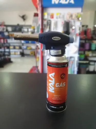 KIT MAÇARICO PORTÁTIL E GÁS COD: 0129